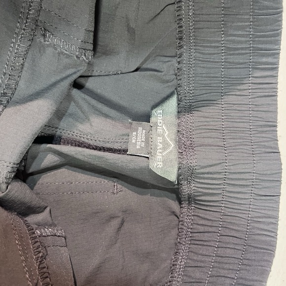 Eddie Bauer Women's Nylon Hiking Pant Small Gray Quick Dry Read - Picture 8 of 8